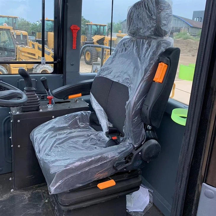 Chinese Shanmon 966 CE/EAC Construction Machinery 6t/Ton Torque Converter Boom/Payloader/Wheel Loader With Grapple/Mulcher/Log Clamp