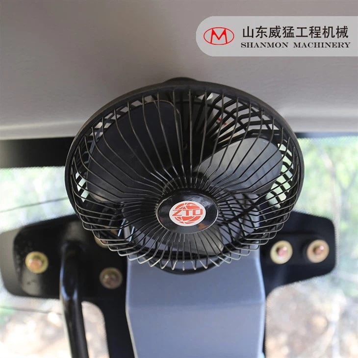 Shanmon 388 4.8L Yuchai Power And Hadraulic Steering Backhoe Loader